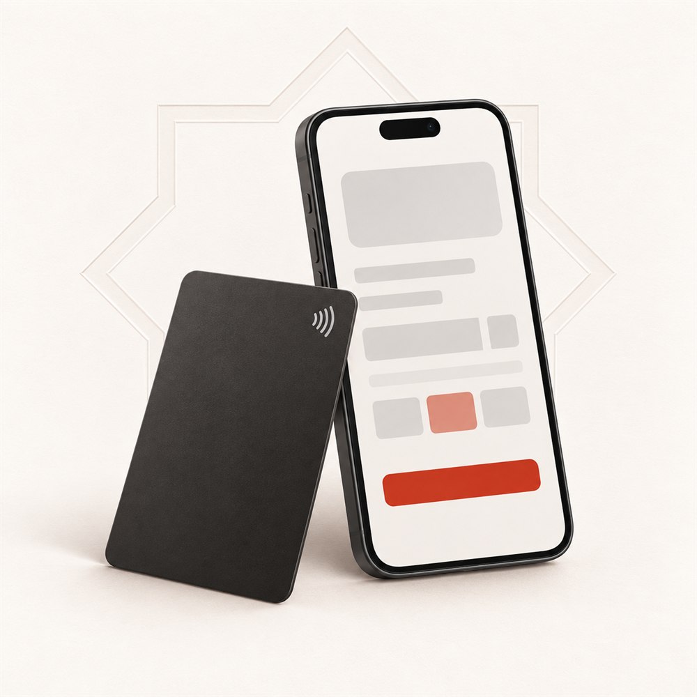 Nol card recharge online request on a phone next to a transit card